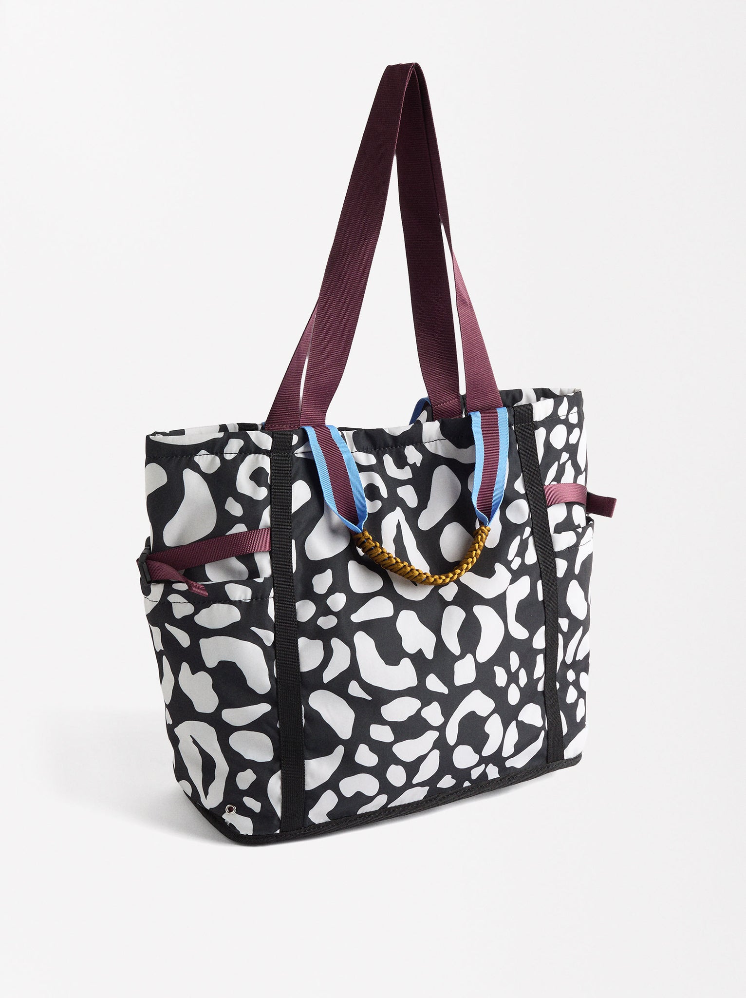 Printed Nylon Tote Bag