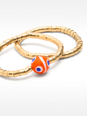 Set Of Elastic Bracelets Crystal