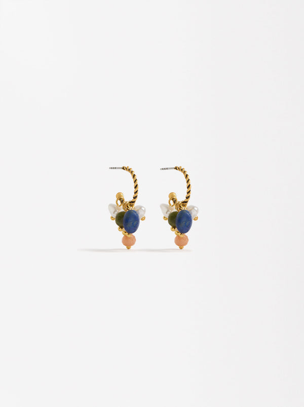 Earrings With Stones