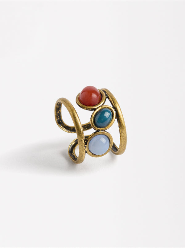 Multicolor Detail Ring