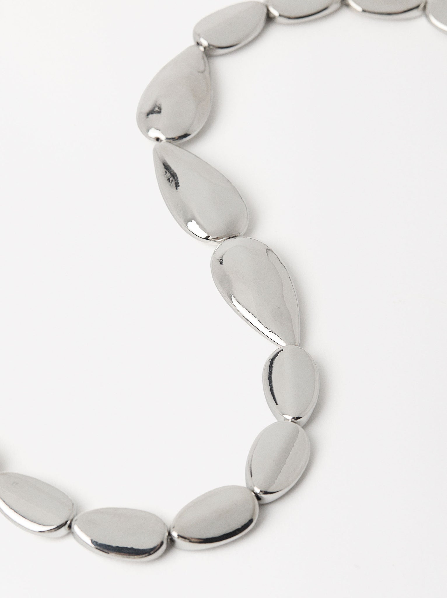 Silver Drop Necklace