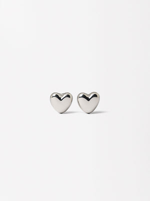 Short Heart Earrings