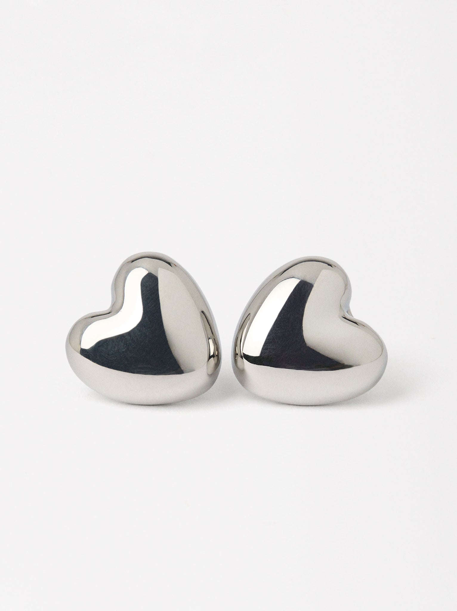 Short Heart Earrings