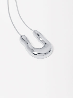 Silver Necklace With Pendant