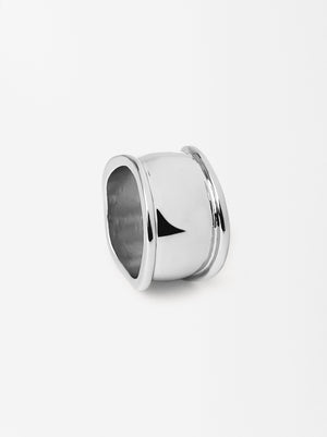 Wide Silver Ring