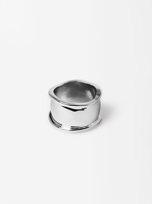 Wide Silver Ring