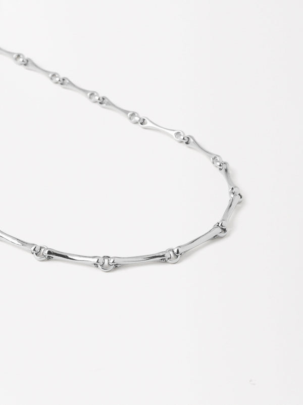 Silver Link Necklace