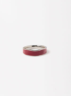 Ring With Enamel