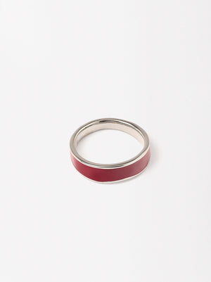 Ring With Enamel