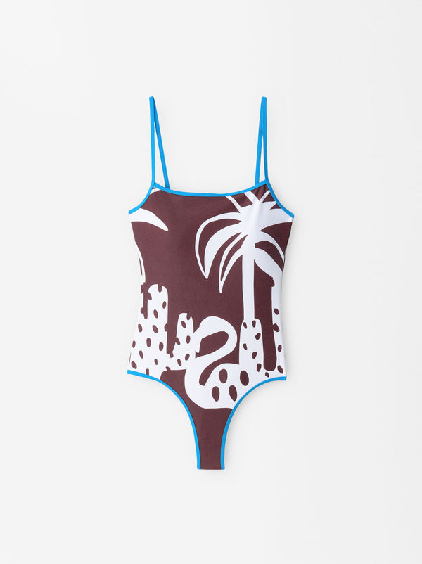 Printed Swimsuit