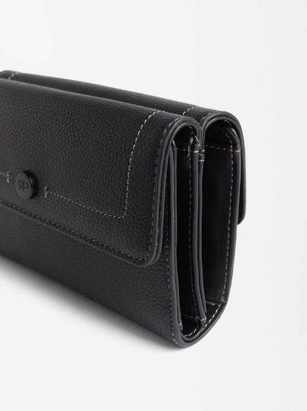 Double Flap Closure Wallet