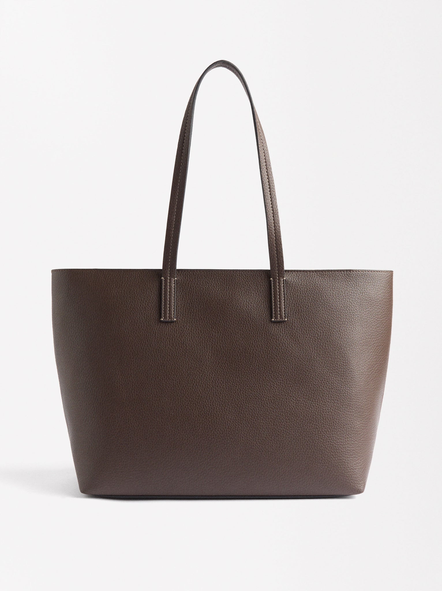 Shopper Bag With Zipper