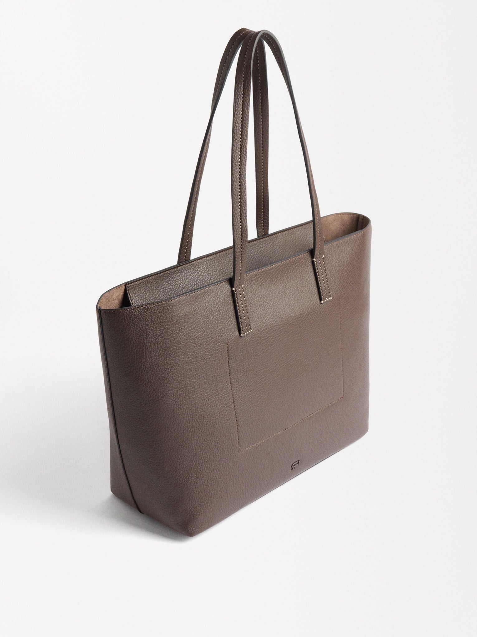 Shopper Bag With Zipper