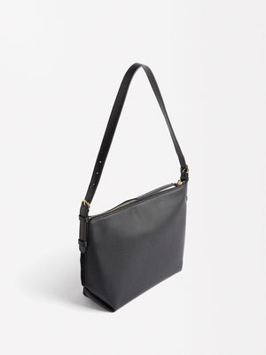 Shoulder Bag With Leather Adjustable Strap