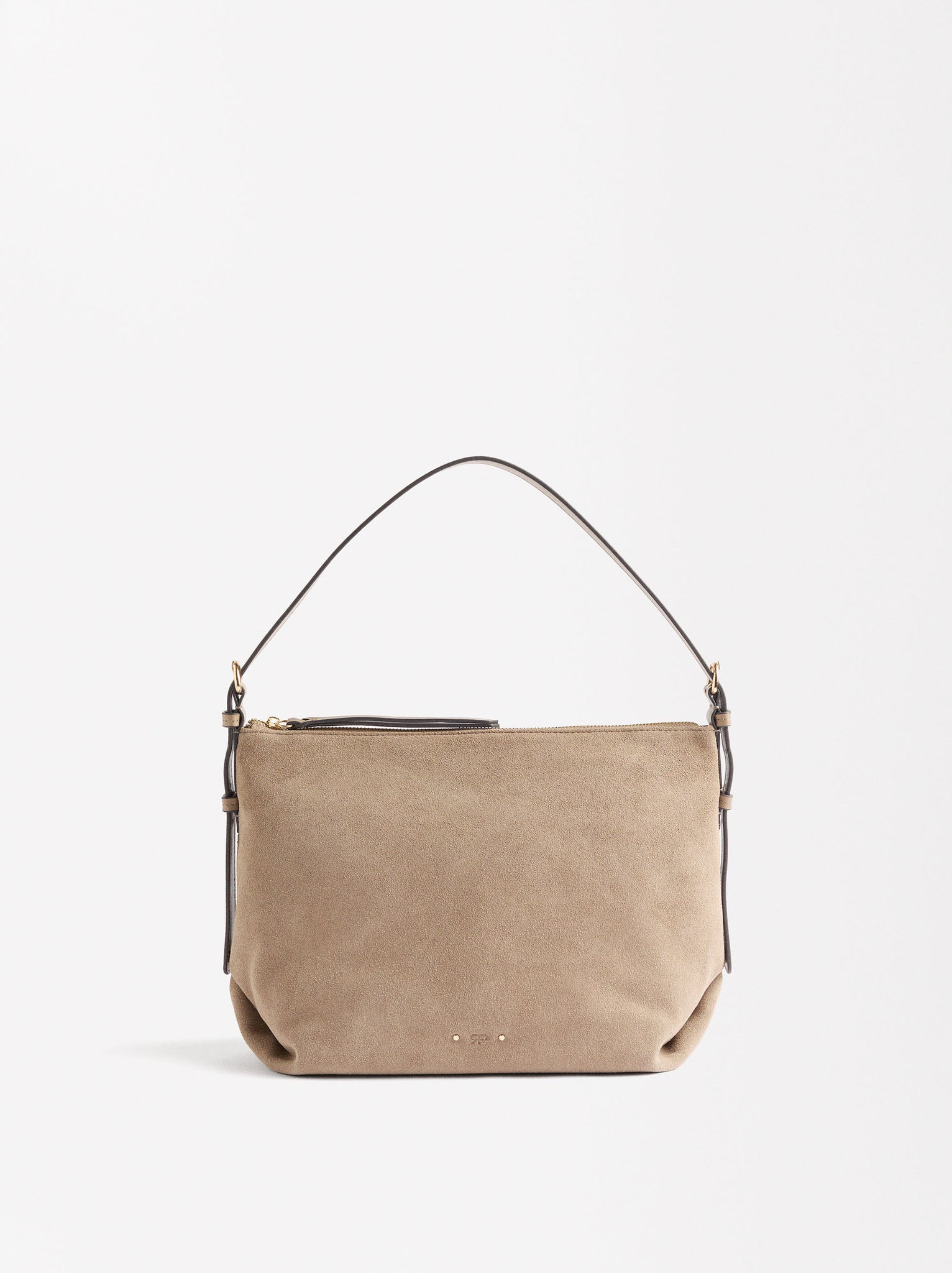 Shoulder Bag With Leather Adjustable Strap