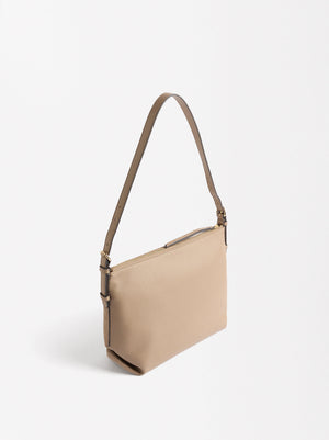 Shoulder Bag With Leather Adjustable Strap