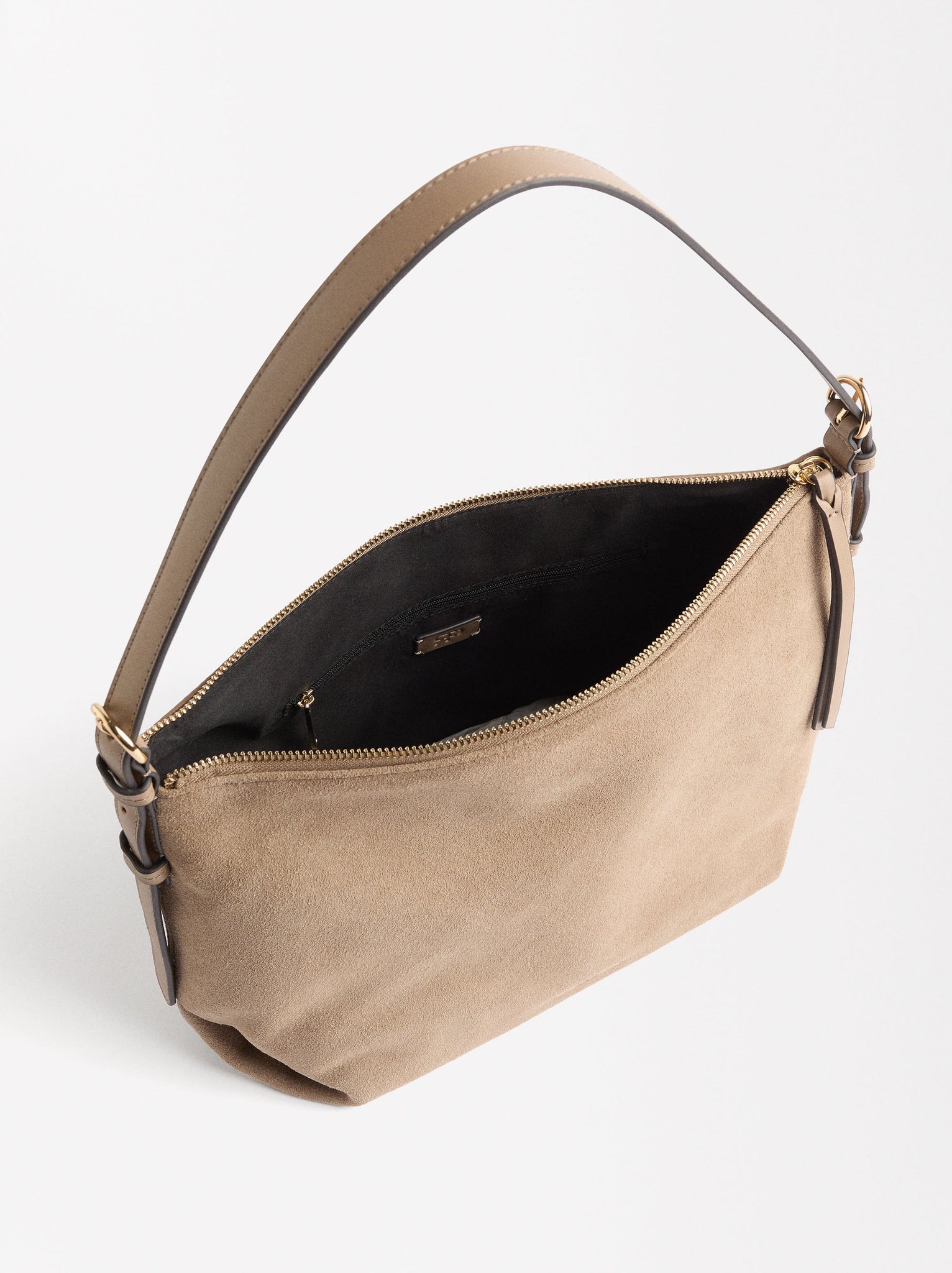 Shoulder Bag With Leather Adjustable Strap