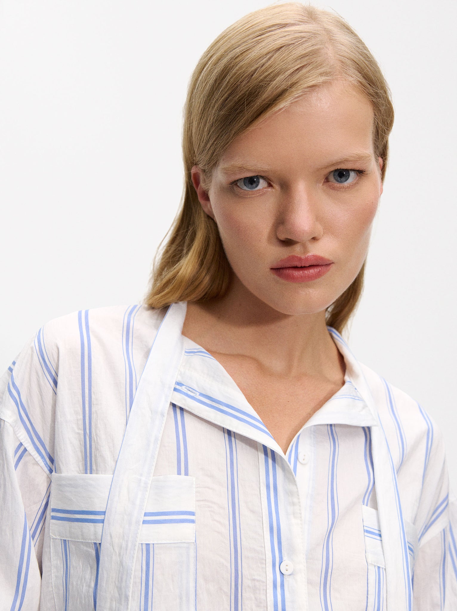 Long Sleeve Striped Shirt