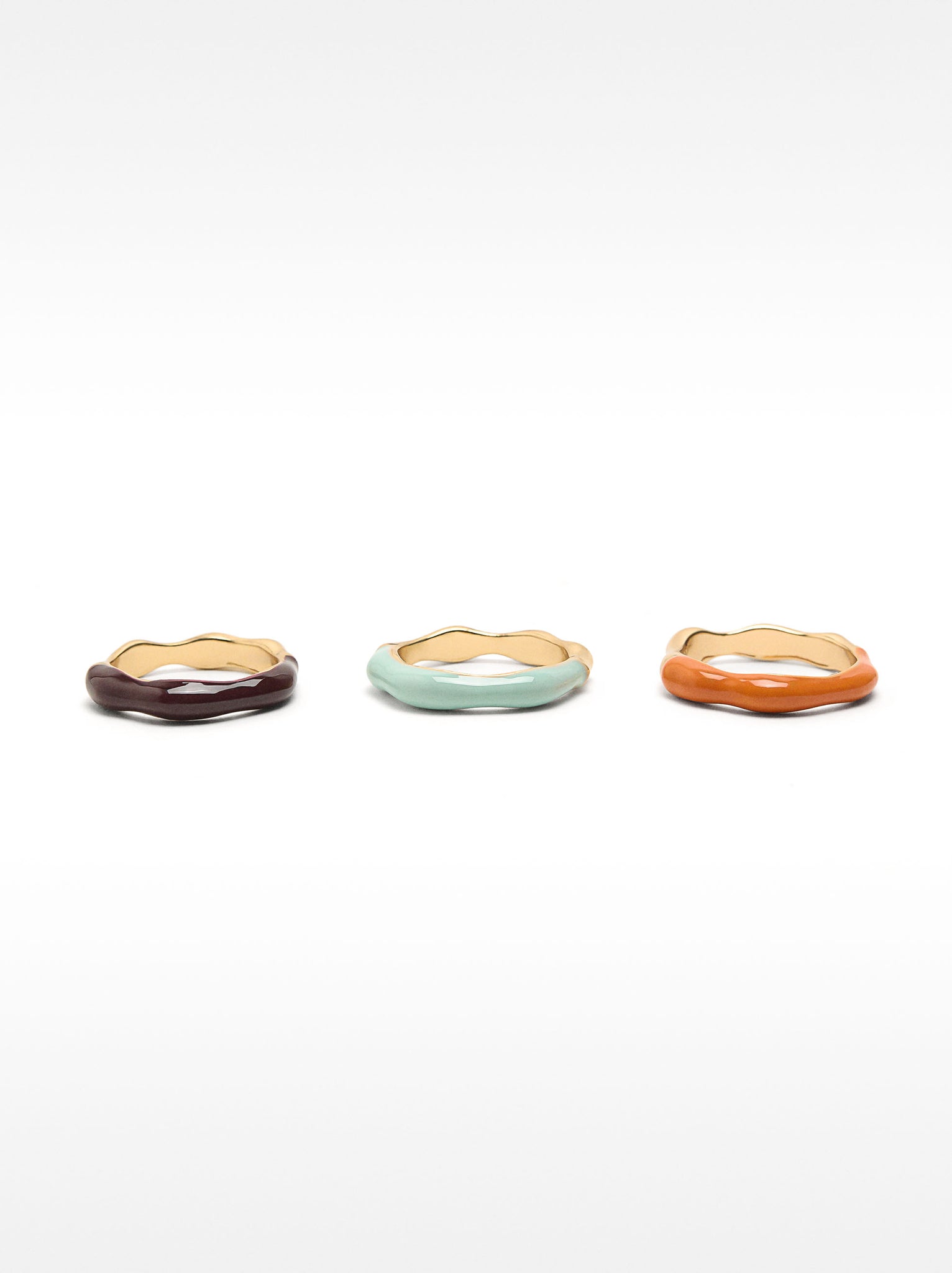 Enamel Ring Set