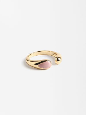 Ring With Enamel