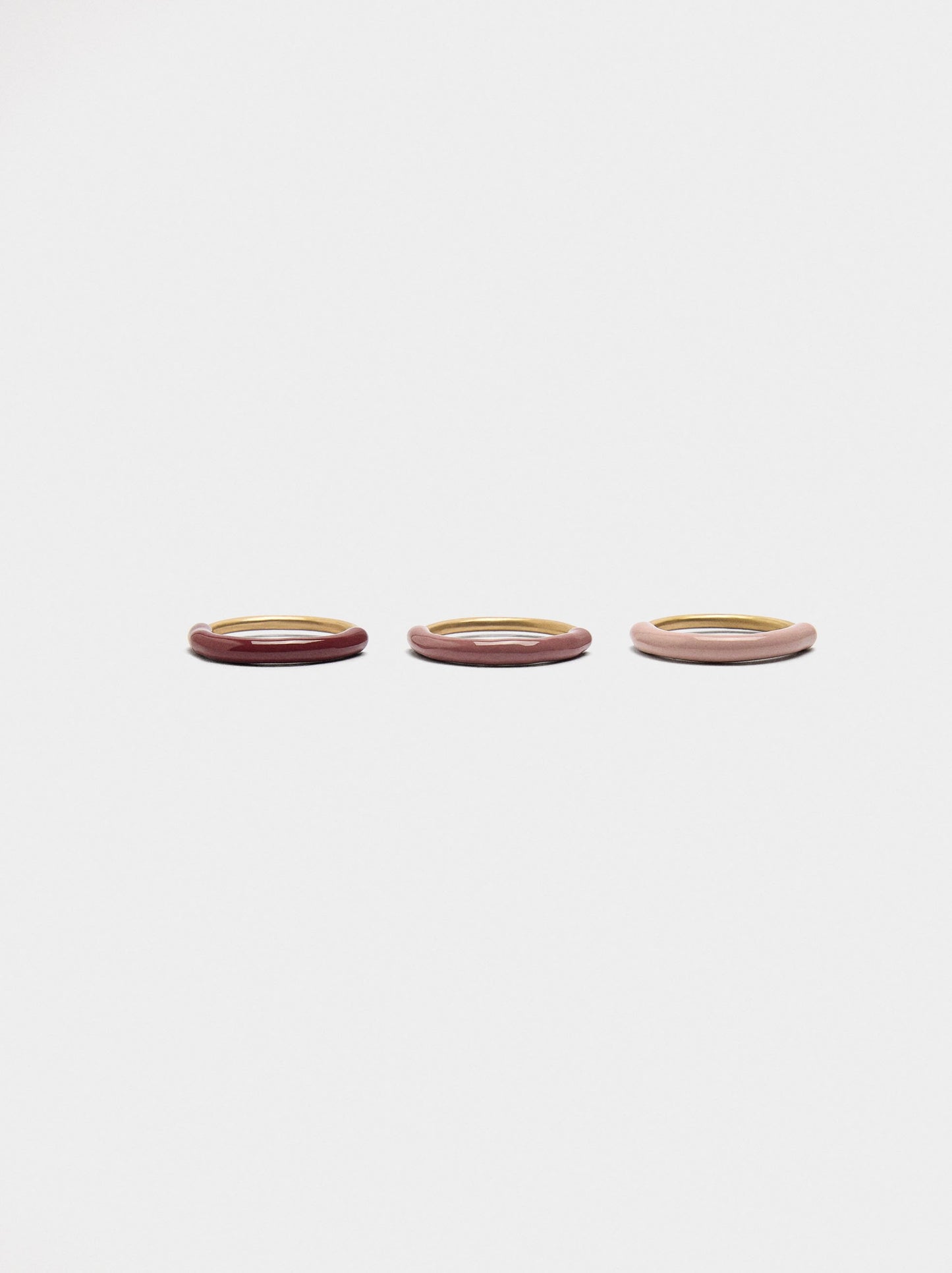 Enamel Ring Set