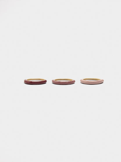 Enamel Ring Set