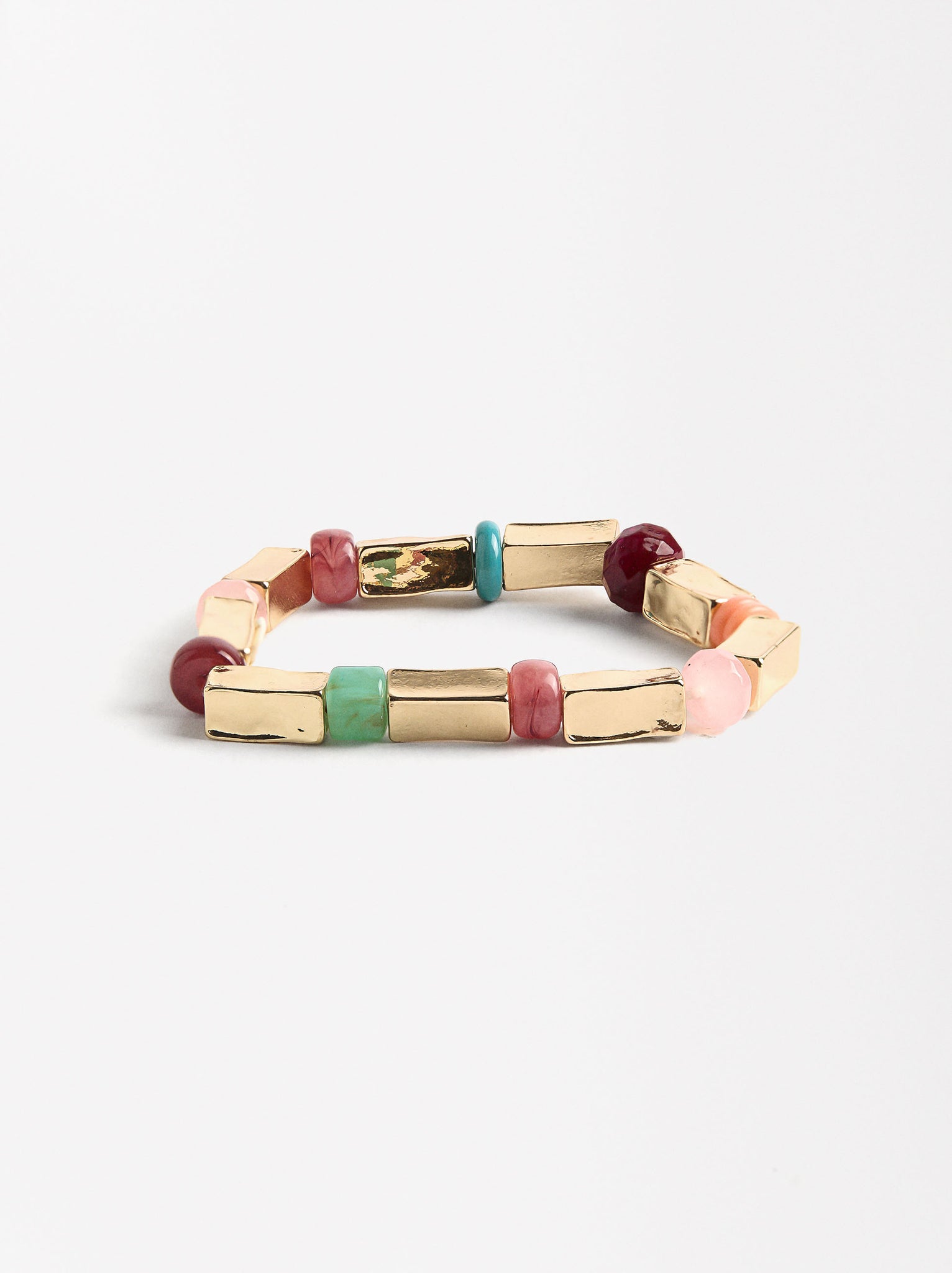 Elastic Bracelet With Stones