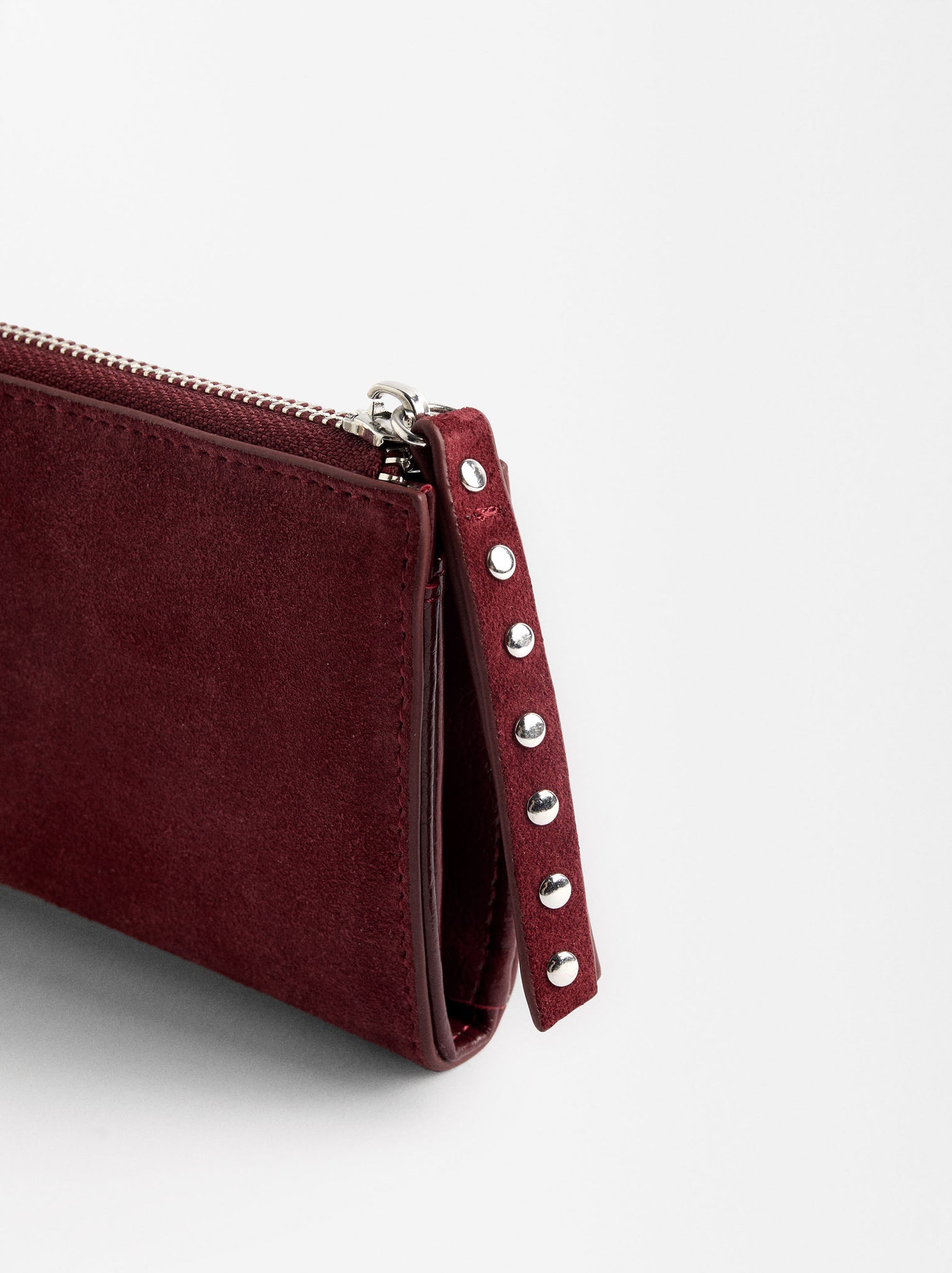 Leather Wallet With Studs