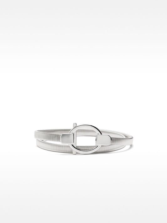 Silver Metal Belt