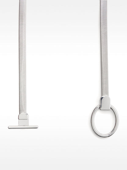 Silver Metal Belt