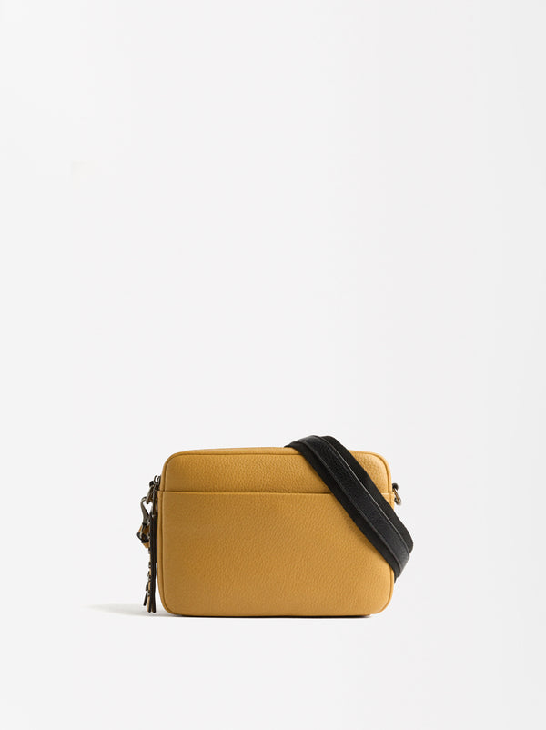 Crossbody Bag With Double Closure