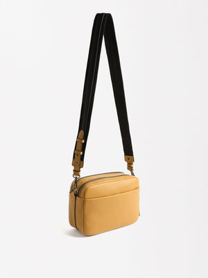 Crossbody Bag With Double Closure