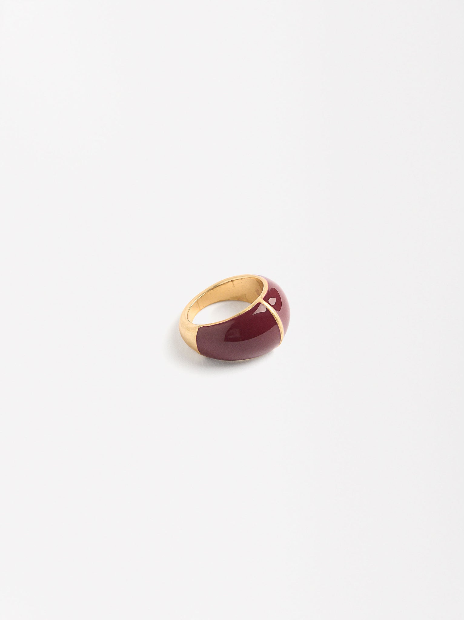 Rounded Enamel Ring