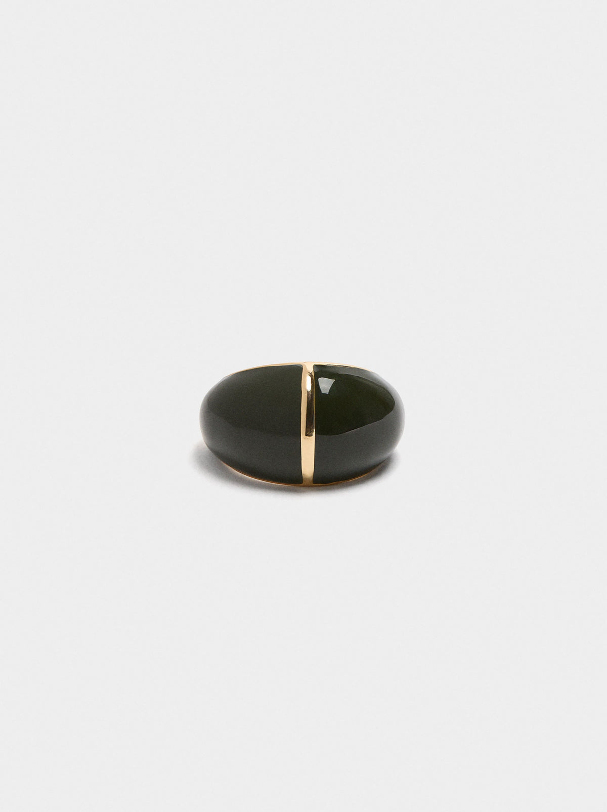 Rounded Ring With Enamel