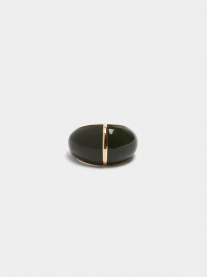 Rounded Ring With Enamel