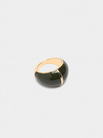 Rounded Ring With Enamel