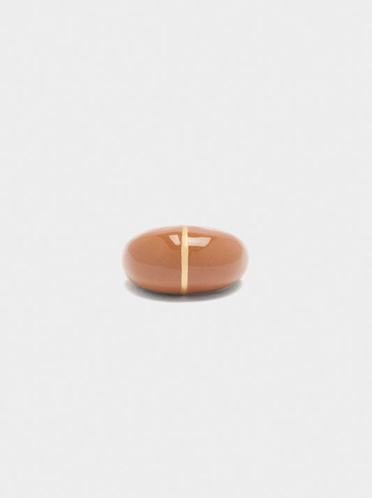Rounded Ring With Enamel