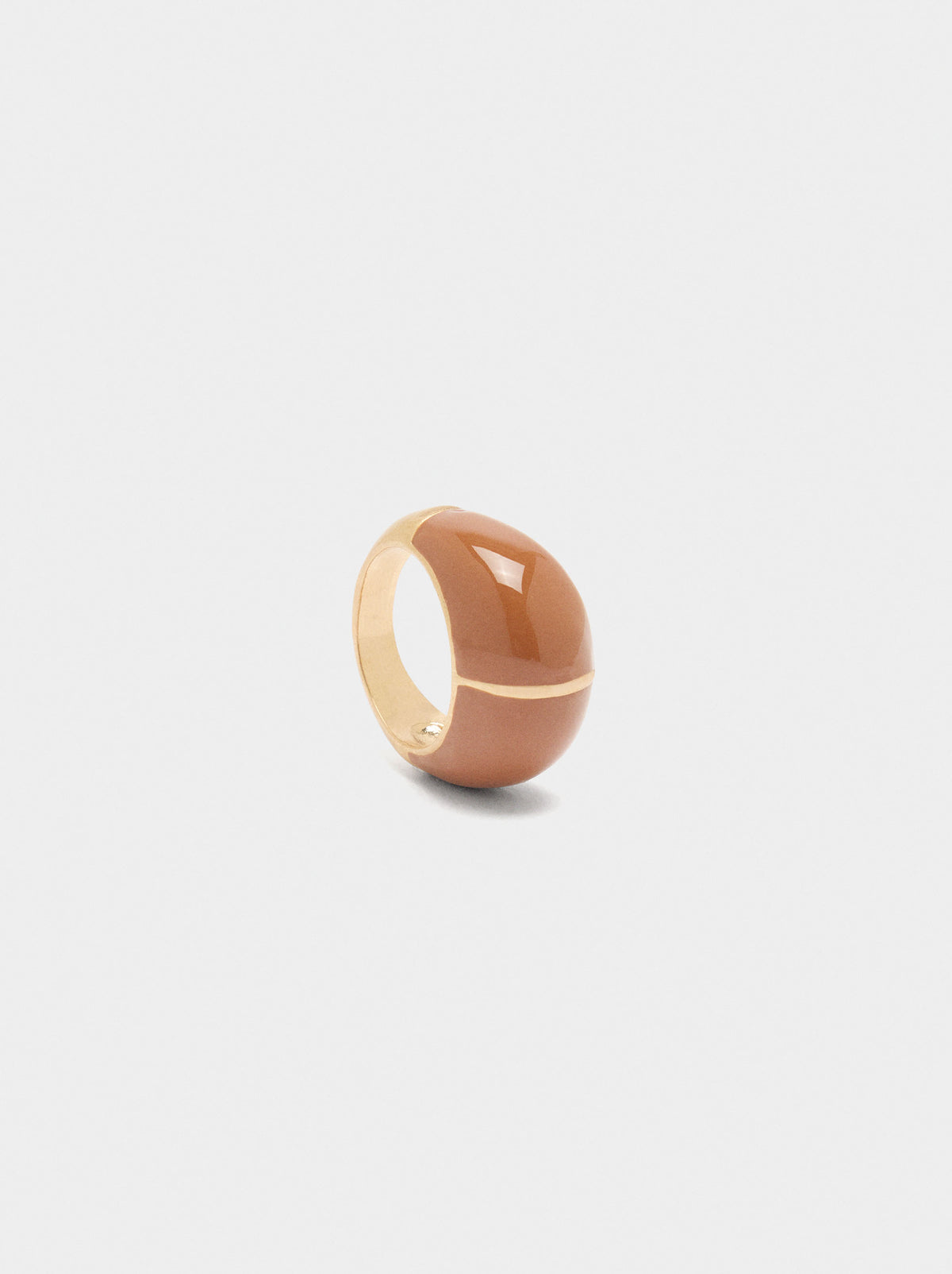 Rounded Ring With Enamel
