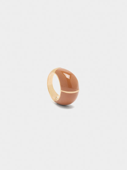 Rounded Ring With Enamel