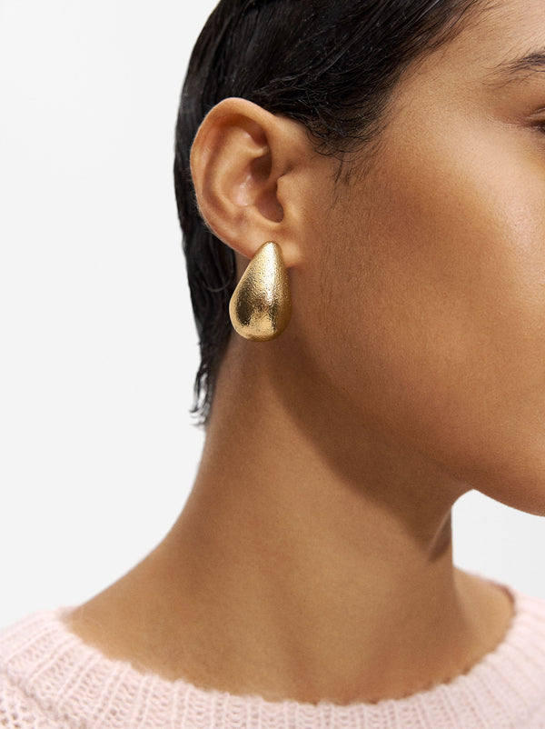 Golden Drop Earrings