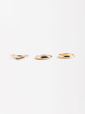 Set Of Golden Rings