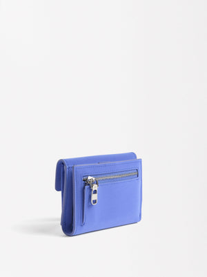 Wallet With Flap Closure