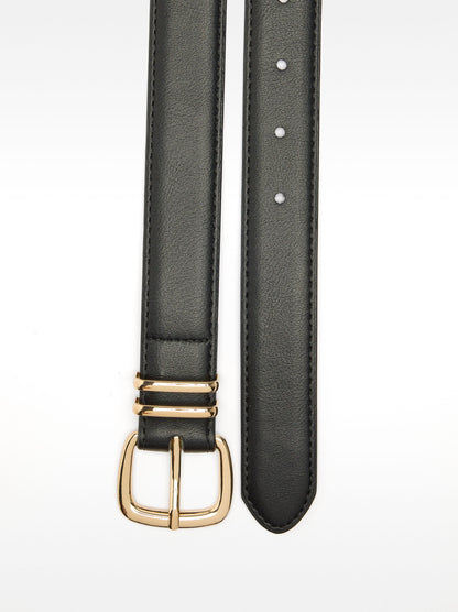 Plain Belt With Buckle