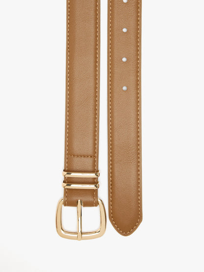 Plain Belt With Buckle