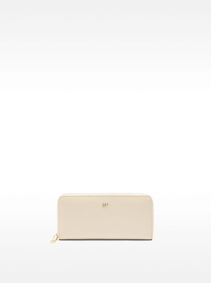 Wallet With Zipper Closure