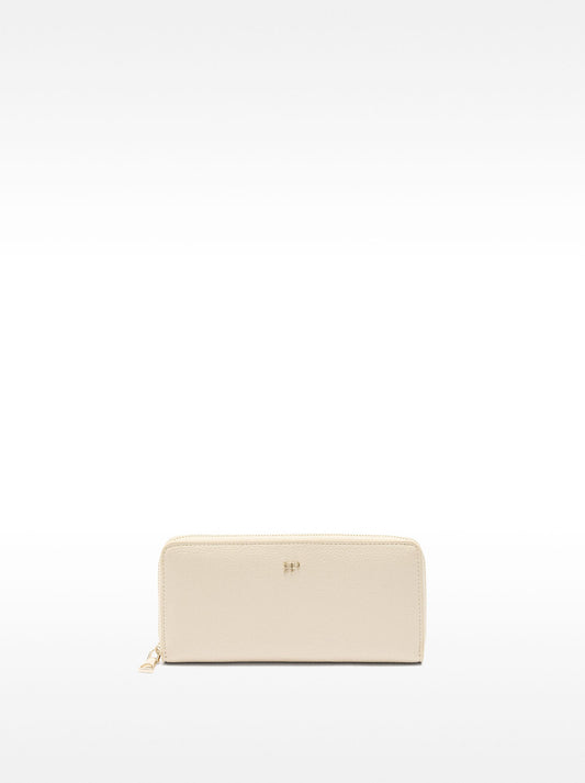 Wallet With Zipper Closure