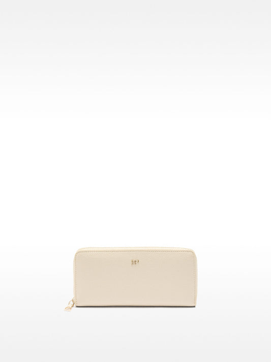 Wallet With Zipper Closure