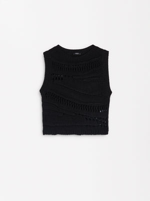 Open Knit Vest