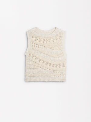 Open Knit Vest