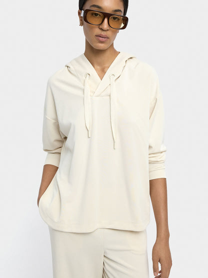 Knit Hoodie Soft Touch
